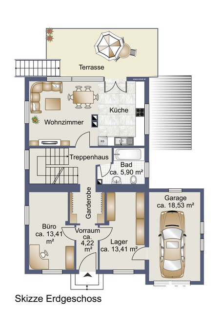 Wohnen in der Idylle von Satteins!