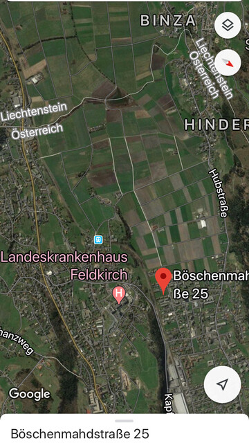 PROVISIONSFREIE, wunderschöne,  neu sanierte 5,5 ZI-Whg mit Balkon, Garten,TG, Nähe LKH Feldkirch, grenznah zu Liechtenstein / Schweiz