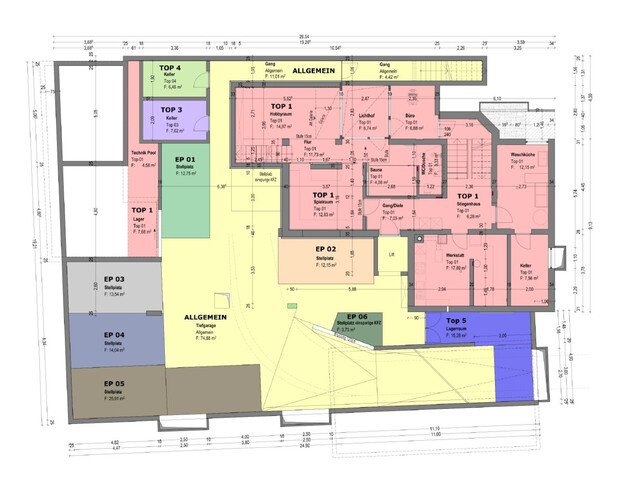 Provisionsfrei: 🏡🌟 Exklusive 2-stöckige Gartenwohnung – EG & UG mit privatem Lift, Pool, Garten & Terrassen