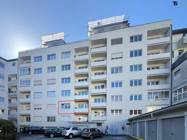 Feldkirch-Zentrum: Großzügige 4,5-Zimmer-Wohnung mit ca. 110 m², zwei Balkonen und gemeinschaftlicher Dachterrasse