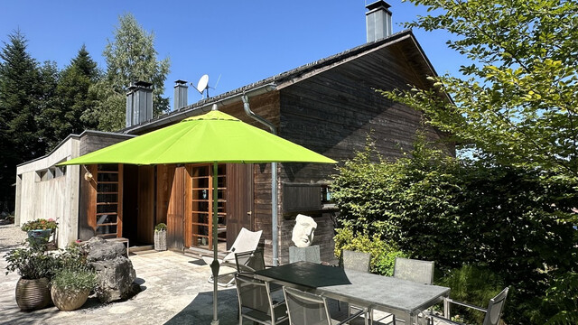 Exklusives Ferienhaus über Dornbirn mit Panoramablick auf den Bodensee