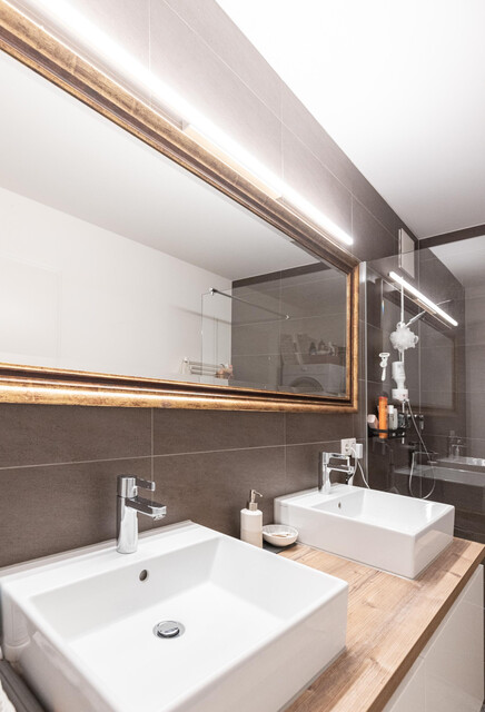 Attraktive 3-Zi- Dachterrassenwohnung in Grenznähe CH inkl. TG Platz teilmöbliert