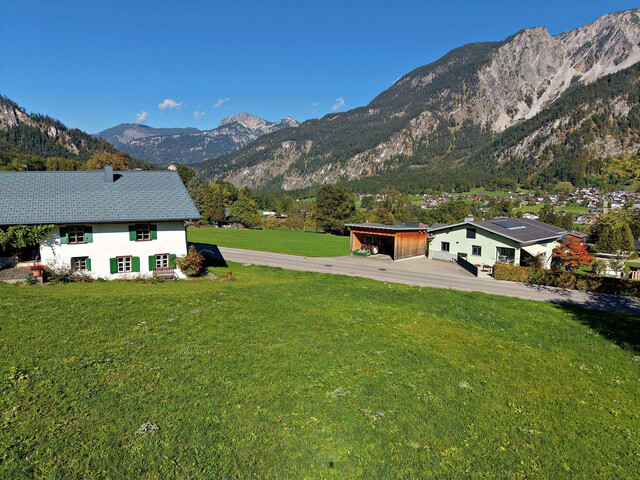 Vandans | Sonniger Baugrund im Montafon, teilbar in zwei Bauplätze