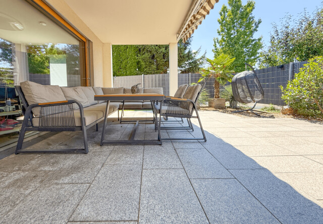 Großzügige Gartenwohnung in Mäder -  104 m² neuwertige Wohnfläche