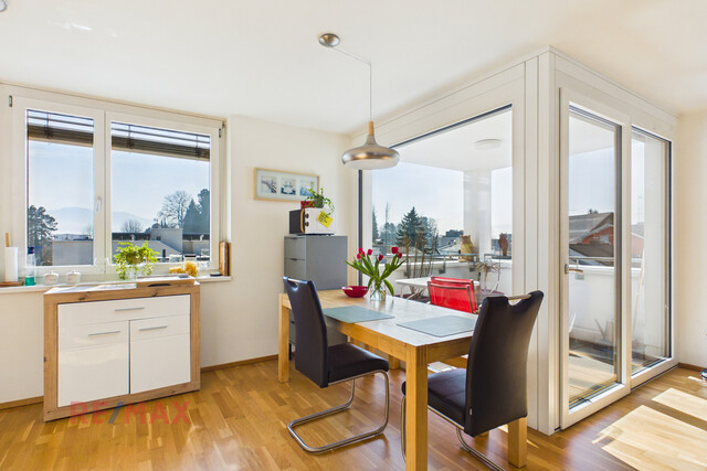 Helle, komfortable Dachgeschosswohnung in Bregenz mit 3 Zimmern und bester Infrastruktur