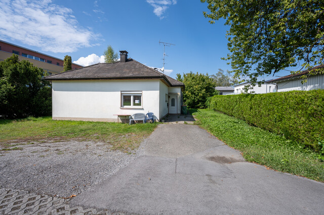 Baugrundstück in Sackgasse