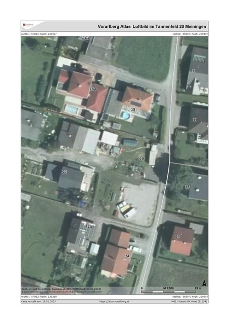 Traum-Baugrund 477m² in 6812 Meiningen – Ihr Eigenheim wartet auf Sie!