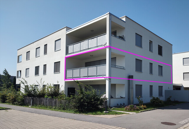 Hochwertige und sonnige 2-Zimmer Wohnung mit Terrasse 