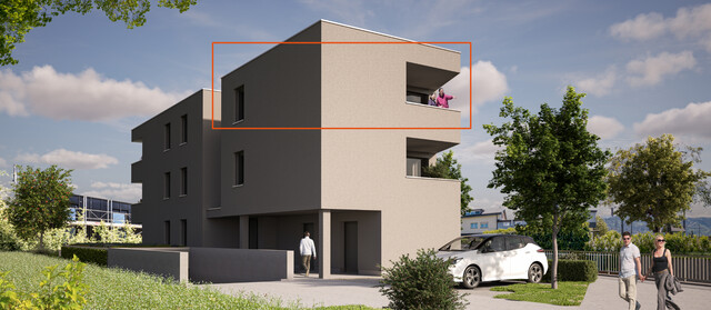 2 Zimmerwohnung 2. OG/DG in Rankweil, Top 06