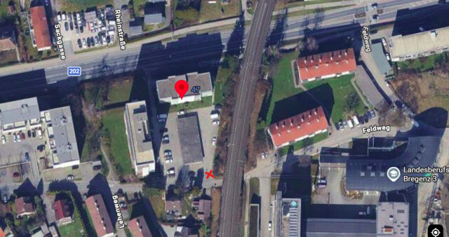 Parkplatz in der Rheinstrasse in  Bregenz zu vermieten!