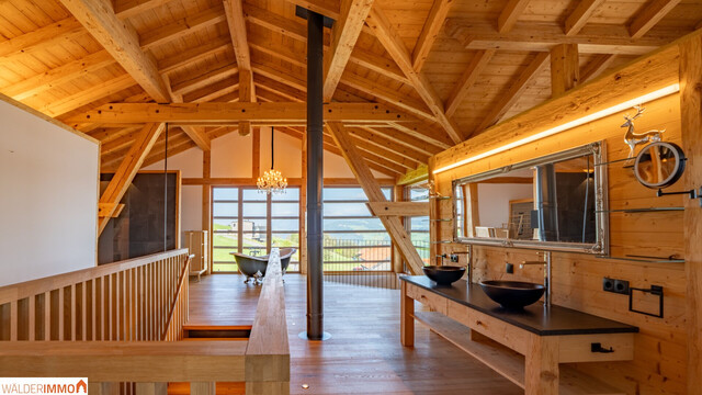 Exklusives Chalet im modernen Alpenloftstil mit Panoramablick