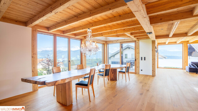 Exklusives Chalet im modernen Alpenloftstil mit Panoramablick