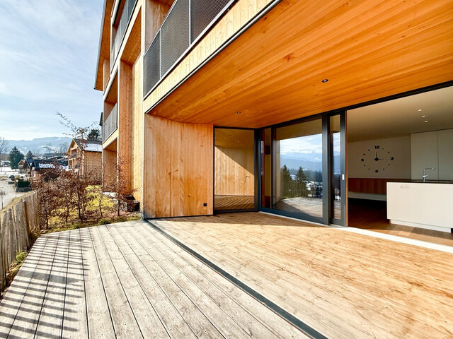 Neuwertige Gartenwohnung in Egg! Top 13