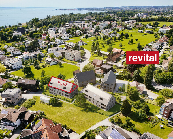Wohnen mit Seeblick – zentral und ruhig in Lochau - Top B7