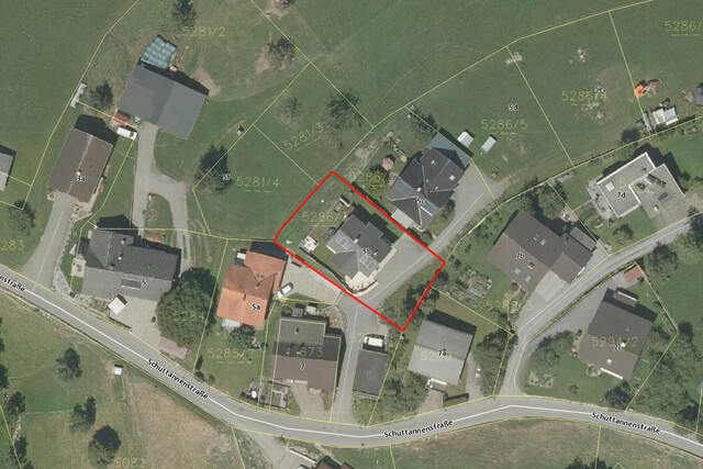 Ruhig wohnen, weit blicken, 
Natur direkt vor der Tür: Einfamilienhaus in Hohenems-Schuttannen