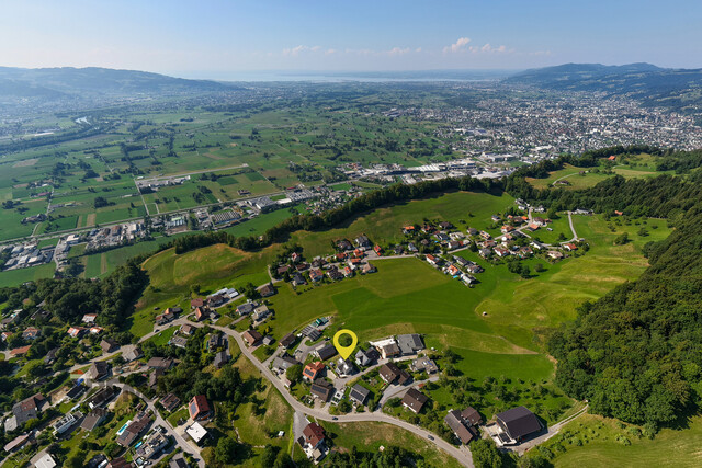 Ruhig wohnen, weit blicken, 
Natur direkt vor der Tür: Einfamilienhaus in Hohenems-Schuttannen