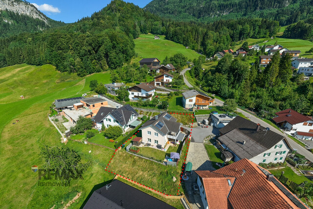 Ruhig wohnen, weit blicken, 
Natur direkt vor der Tür: Einfamilienhaus in Hohenems-Schuttannen