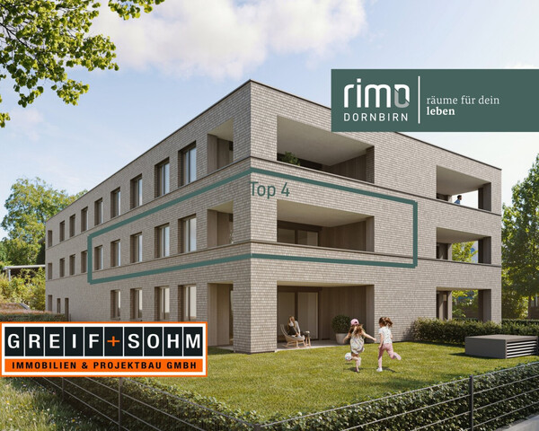 Top 4 | Platz für Familie und Abendsonne | 4 Zimmer-Terrassenwohnung