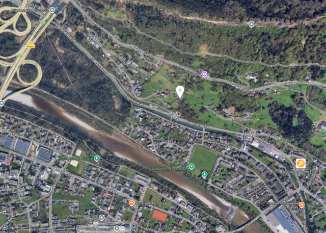 Einzigartig gelegenes Einfamilienhaus mit Rheintalblick