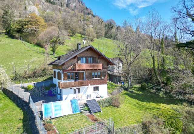 Einzigartig gelegenes Einfamilienhaus mit Rheintalblick