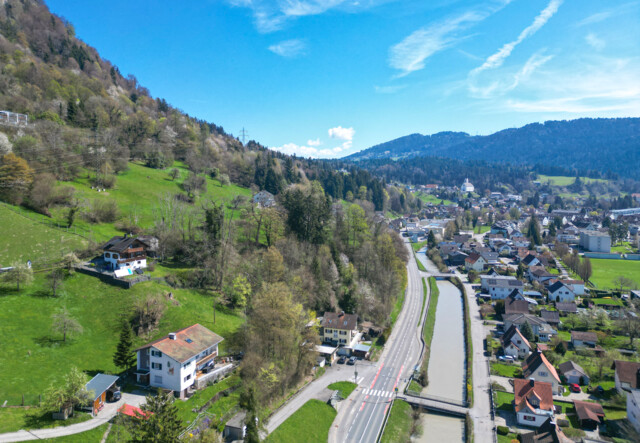 Einzigartig gelegenes Einfamilienhaus mit Rheintalblick