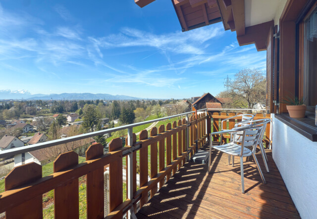 Einzigartig gelegenes Einfamilienhaus mit Rheintalblick