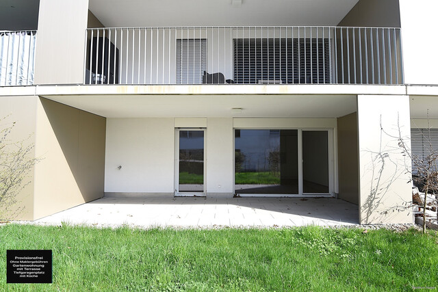 PROVISIONSFREIE NEUBAU 3-Zimmer-GARTENWOHNUNG mit KÜCHE und TERRASSE, zentrale Lage in Dornbirn / Hatlerdorf