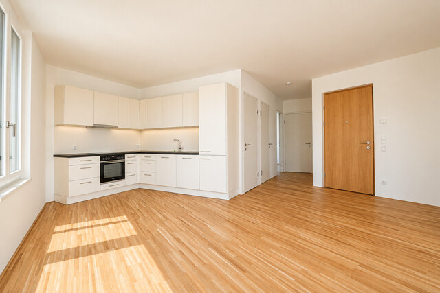 Penthouse über den Dächern von Lustenau. 63 m² Wohnraum. 72 m² Dachterrasse.