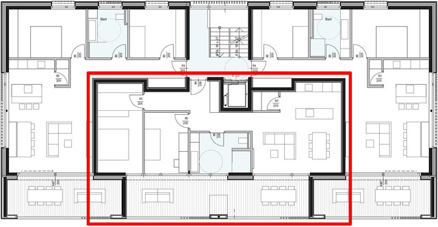 Gartenwohnung mit großer Terrasse! Top 2