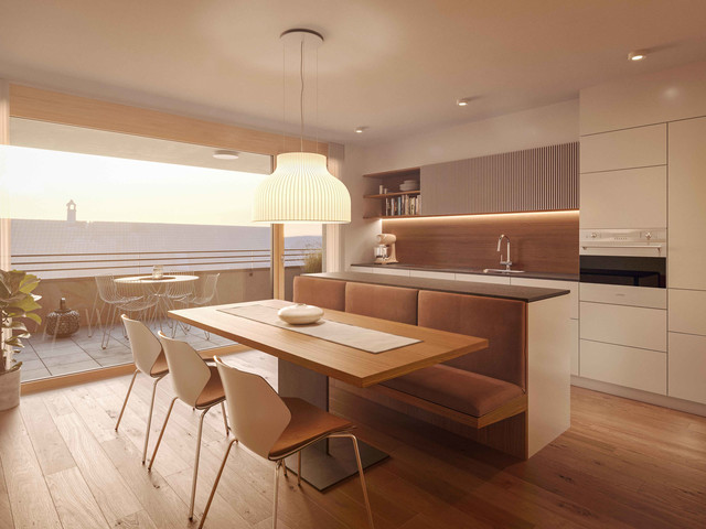 Raumkonzept für Familie & Zukunft mit großzügiger Terrasse