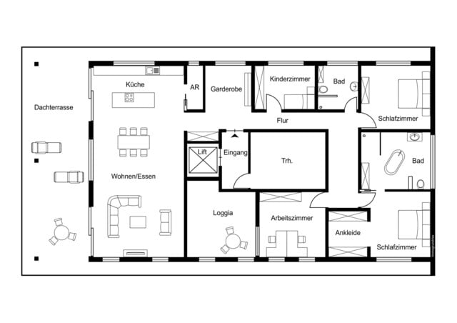 Einzigartiges und exklusives
Penthouse in Bregenz