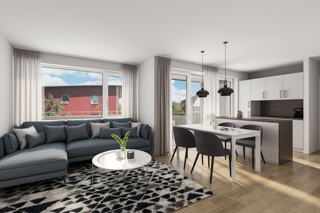 2-Zimmer-Terrassenwohnung