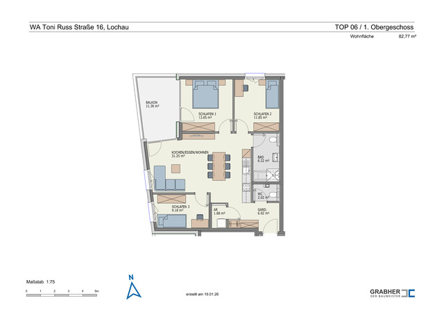 WA Toni-Russ-Straße Lochau