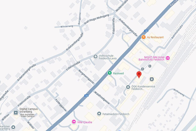 Urban und modern Wohnen in Feldkirch Bahnhofcity: 2-Zimmerwohnung im Dachgeschoss 