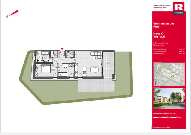 Erstbezug in moderner Gartenwohnung