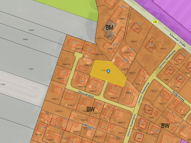 1.362 m² Grundstück – als Ganzes oder geteilt, ideal für ein Einfamilienhaus oder Doppelhaus
