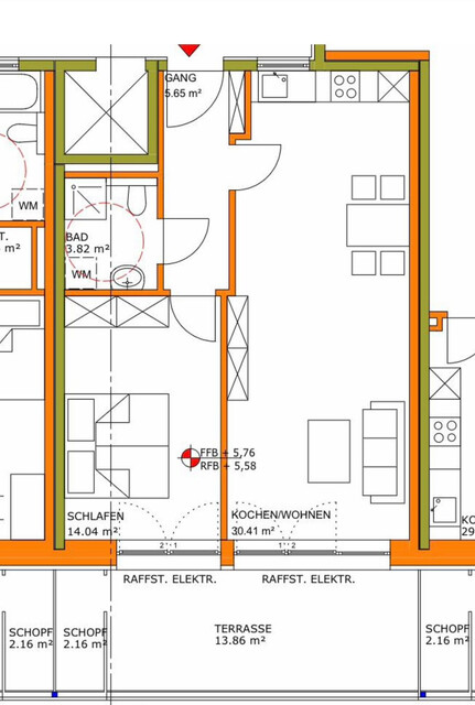 Sonnige 2-Zimmer Wohnung in Krumbach