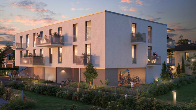 Sonnige 4- Zimmer Garten Wohnung in Hard am Bodensee