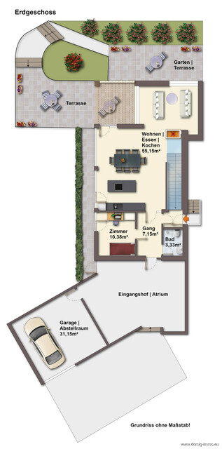 Villa in ruhiger Lage, an der Grenze zu Liechtenstein, Zweitwohnsitz möglich, für Individualisten!