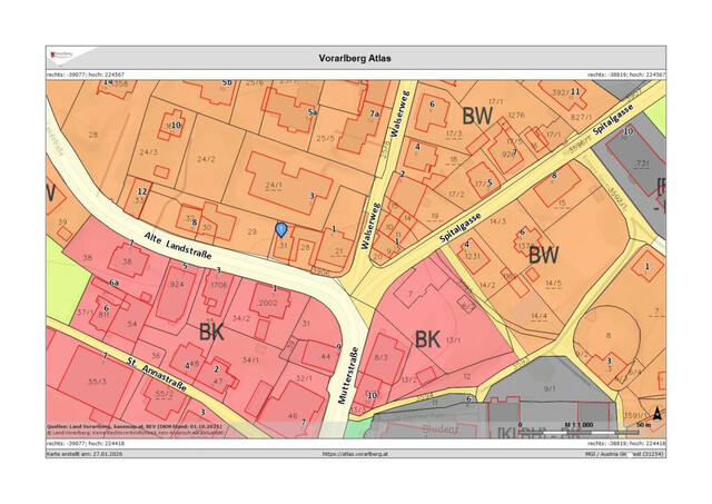 Lagerhalle mit Grundstück in Bludenz zu verkaufen