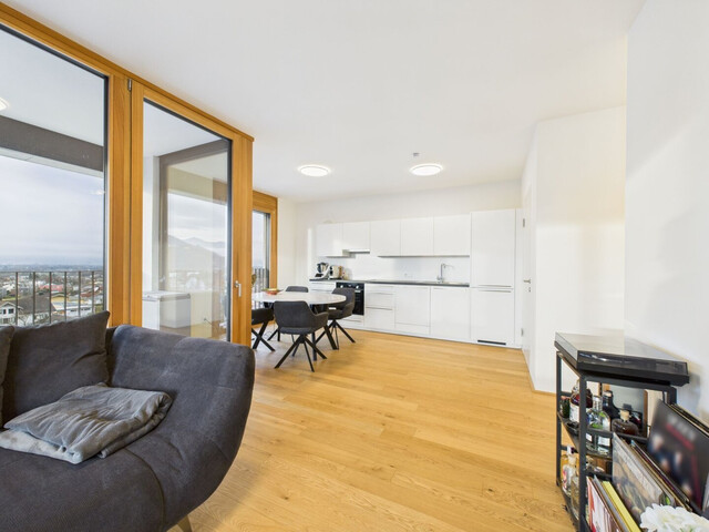 Helle 3-Zimmer-Neubau-Wohnung mit Loggia im Herzen von Götzis