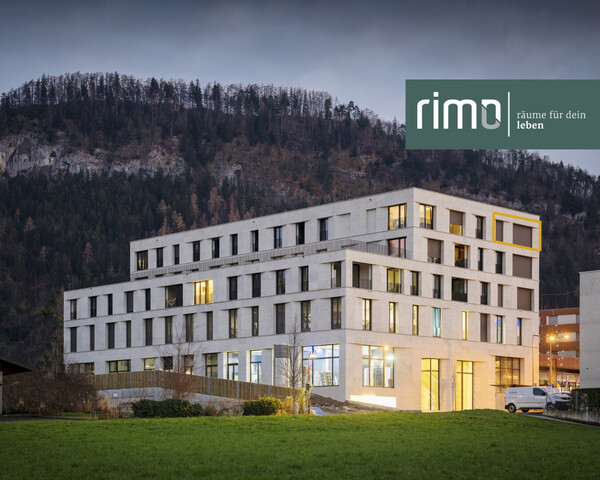 Helle 3-Zimmer-Neubau-Wohnung mit Loggia im Herzen von Götzis