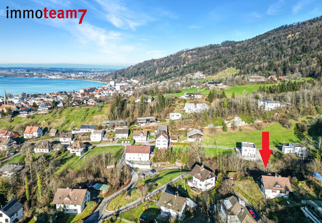 Exklusiver Baugrund in Prestigelage mit Panoramablick über den Bodensee