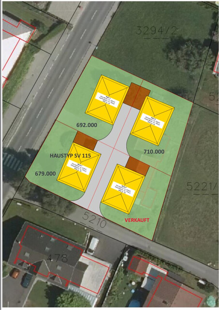 Neubau Koblach - Stadtvilla 110 massiv gebaut - HAUS 1