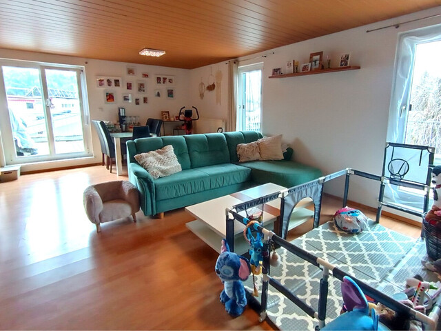 Blick in die Berge!
3-Zimmer-Penthouse-Wohnung mit traumhafter Terrasse in Höchst