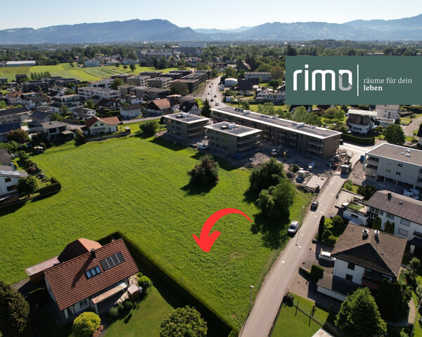 Vielseitiges Baugrundstück in Top-Lage von Fußach - auch teilbar