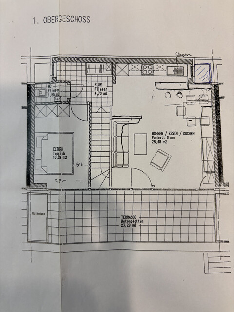 Privatverkauf in Göfis, tolle Wohnung mit Reihenhauscharakter, eigenem Garten und großer Terrasse in toller Hanglage