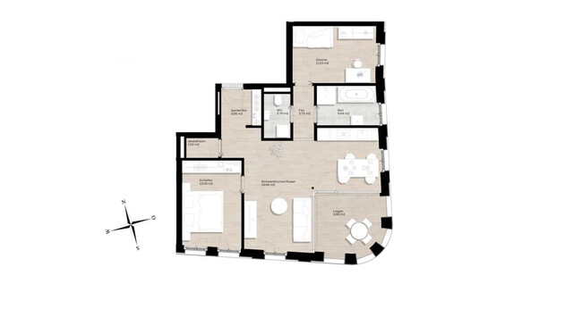 Exklusive 3-Zimmer-Neubauwohnung in Dornbirn