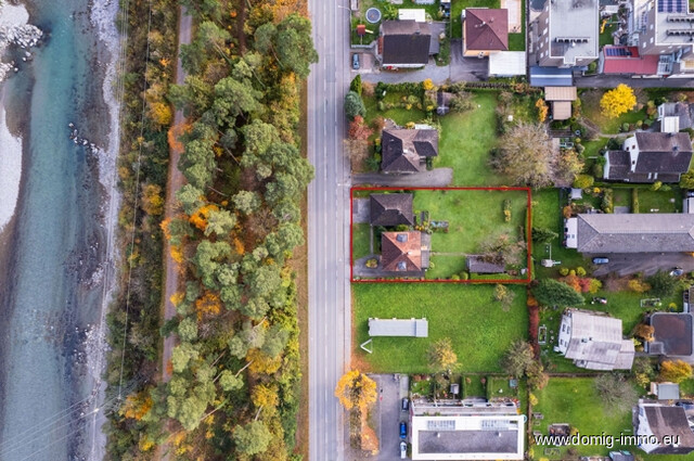 Charmanter Altbestand (Einfamilienhaus) mit großem Grundstück in traumhafter Lage in Feldkirch-Tosters