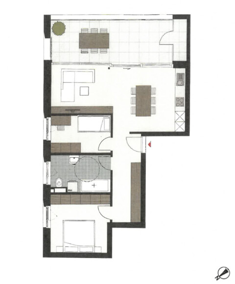 "ohne Provision" NEUBAU-Erstbezug  3 Zimmer Terrassenwohnung in super Lage